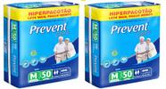 Kit Fralda Geriátrica Prevent Care Tamaho M - 100 UNIDADES