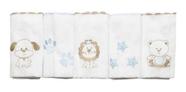 Kit Fralda Luxo Estampada 5 Unidades Inconfral Menino