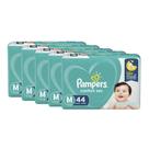 Kit Fralda Pampers Confort Sec Tamanho M com 220 Unidades
