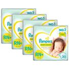 Kit Fralda Pampers Premium Care Recém Nascido Plus com 80 unidades - 3 à 6Kg