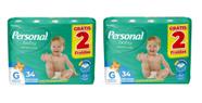 Kit Fralda Personal Baby Protect & Sec Mega - Tam G - 68 unidades - ATACADO BARATO