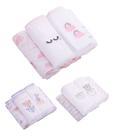 Kit Fralda Soft Premium Bebê Com 5 Unidades Papi 80cm X 80cm