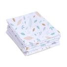 Kit Fralda Super Luxo Mami Estampada 5 Un Neutro 70x70Cm