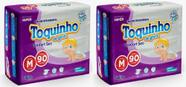 Kit Fralda Toquinho Confort Sec Hiper (Dia & Noite) Tam M - ATACADO BARATO - 180 Unidades/Tiras Kit Fralda Toquinho Confort Sec Hiper (Dia & Noite) Tam M - ATACADO BARATO - 180 Unidades/Tiras