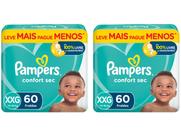 Kit Fraldas Pampers Confort Sec Tam. XXG +de 14kg Kit Fraldas Pampers Confort Sec Tam. XXG +de 14kg