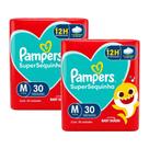 Kit Fraldas Pampers Supersec M Atacado Barato
