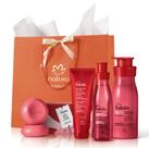 Kit Framboesa e Pimenta Vermelha Completo Natura Presente 4 Itens