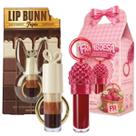 Kit Franciny Ehlke Gloss Labial Com Mosquetão: Lip Bunny Triple e Framboesa