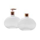 Kit Frasco Jolie Branco 300ml c/ Tampa e Válvula Rose