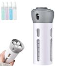 Kit Frasco Portátil Viagem 4 em 1 Porta Shampoo Condicionar Sabote Dispense Para Banho