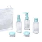Kit Frascos Multi-Organizador Para Mala e Frasqueira 5 peças