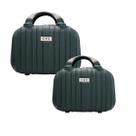 Kit frasqueiras de viagem maleta necessaire rígida abs - chx Kit frasqueiras de viagem maleta necessaire rígida abs - chx