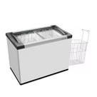 Kit - Freezer Horizontal Tampa de Vidro 284 Litros Nf30 - Metalfrio 127v + 6 Cestos Nextgen Branco