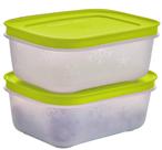 Kit Freezer Line com 2 peças de 450ml cada Margarita Tupperware Kit Freezer Line com 2 peças de 450ml cada Margarita Tupperware