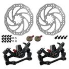Kit Freio A Disco Bike Aro 29 Completo Dianteiro Traseiro