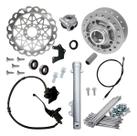 Kit Freio A Disco Titan Fan 125 2000 A 2013 Discão Scud