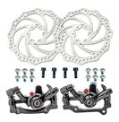 Kit Freio Disco Mecânico Disco Pinça Rotor 160