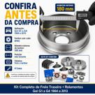 Kit Freio Traseiro Gol G1 G2 G3 G4 1.0 Tambor Lonas Cilindros Rolamentos