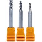 Kit Fresa de Topo Haste Cilíndrica 4 Cortes