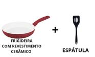 Kit Frigideira Antiaderente com Revestimento Ceramica + Espátula Kit Frigideira Antiaderente com Revestimento Ceramica + Espátula