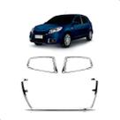 Kit Friso para Renault Sandero 2012 2013 2014 Aro Cromado