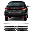 Kit Friso Porta-Malas Yaris Sedan 18/19 + Soleira Protetora Kit Friso Porta-Malas Yaris Sedan 18/19 + Soleira Protetora
