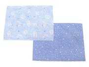 Kit Fronha Enxoval Bebe Azul C/2 28x40 Estampada Algodão Kit Fronha Enxoval Bebe Azul C/2 28x40 Estampada Algodão
