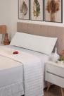Kit fronha matelada 180 fios e travesseiro de corpo xuxão