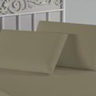 Kit Fronhas Nobre 2 Peças 50cm x 70cm Malha 100% Algodão - Avelã