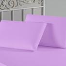 Kit Fronhas Nobre 2 Peças 50cm x 70cm Malha 100% Algodão - Lilás