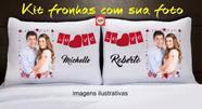 Kit Fronhas Personalizadas com Fotos e Nomes Kit Fronhas Personalizadas com Fotos e Nomes
