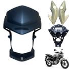 Kit Frontal Farol Cg Fan 160 2016 até 2021 / Máscara Par de Bananinha Aranha do Painel