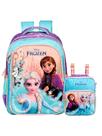 Kit Frozen Elsa Anna Mochila Costas + Lancheira Térmica Kit Frozen Elsa Anna Mochila Costas + Lancheira Térmica