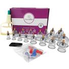 Kit Funcional Para Ventosaterapia Com 18 Copos Accubio Kit Funcional Para Ventosaterapia Com 18 Copos Accubio