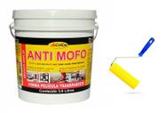 Kit Fundo Antimofo Bactérias Preventivo Allchem 3,6l + Rolo