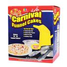 Kit Funnel Cake Fun Pack Foods Carnival com misturas e acessórios
