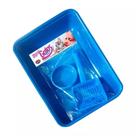 Kit Furacao Pet Para Gatos 3 Pecas Azul Kit Furacao Pet Para Gatos 3 Pecas Azul