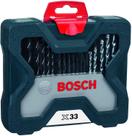 Kit furadeira de imp 220v gsb 16re + jogo bits x-line 33 pc bosch