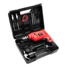 Kit Furadeira de Impacto 650W 3/8" Mondial Oficina NFFI-07M com 12 Peças e Maleta 127V Kit Furadeira de Impacto 650W 3/8" Mondial Oficina NFFI-07M com 12 Peças e Maleta 127V