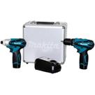 Kit Furadeira e Parafusadeira 12V Lct204 Bivolt - Makita