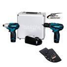 Kit Furadeira e Parafusadeira de Impacto 12V LCT204 Makita e Coldre Porta