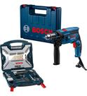Kit Furadeira Impacto Bosch Gsb 13 Re750w Com 103 Peças 220v Kit Furadeira Impacto Bosch Gsb 13 Re750w Com 103 Peças 220v