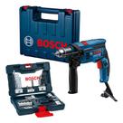 Kit Furadeira Impacto Bosch Gsb 13 Re750w Com 41 Peças 220v Kit Furadeira Impacto Bosch Gsb 13 Re750w Com 41 Peças 220v
