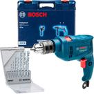 Kit Furadeira Impacto Bosch Gsb 550 Re E 8 Brocas Cyl-1 220v Kit Furadeira Impacto Bosch Gsb 550 Re E 8 Brocas Cyl-1 220v