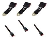 Kit Fusca 3 Cinto Retratil + 3 Haste Rigida 22cm
