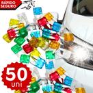 Kit Fusíveis Automotivos Mini 5A 10A 15A 20A 25A 30A Proteção Veicular Completo