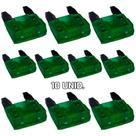 Kit Fusível Automotivo Lamina Mini 10 Peças 30 Amperes