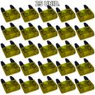 Kit Fusível Automotivo Lamina Mini 25 Peças 20 Amperes Kit Fusível Automotivo Lamina Mini 25 Peças 20 Amperes