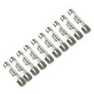 Kit Fusível Cerâmica -15A - 250V- 6X30mm -10 peças