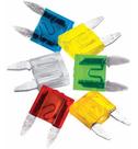 Kit Fusível Mini Com Estojo - 10a 15a 20a 25a 30a - 50 Peças